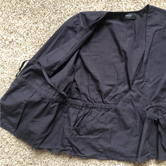 ABLE June Wrap Top - Picture 3 of 4